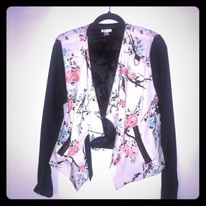 Floral jacket plus size - SOLD